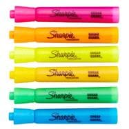 Sharpie Accent Highlighters, Assorted Colors, Pack Of 12 (Item #708586)