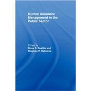 Human Resource Management in the Public Sector