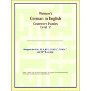 Webster's German to English Crossword Puzzles