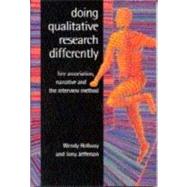 Doing Qualitative Research Differently : Free Association, Narrative and the Interview Method