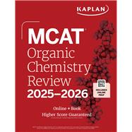 MCAT Organic Chemistry Review 2025-2026 Online + Book
