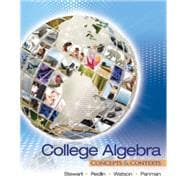 WebAssign Homework Instant Access for Stewart/Redlin/Watson/Panman's College Algebra: Concepts and Contexts, Single-Term