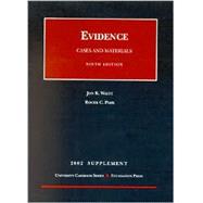 Cases and Materials on Evidence 2002