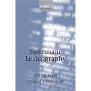 Systematic Lexicography