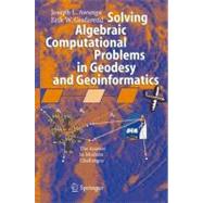 Solving Algebraic Computational Problems In Geodesy And Geoinformatics