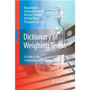 Dictionary of Weighing Terms