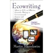Ecowriting: Advice to Esl on Effective Scientific Writing in Environmental Science and Engineering