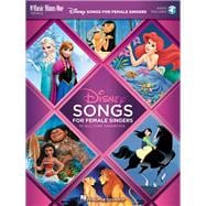 Disney Songs for Female Singers 10 All-Time Favorites with Fully-Orchestrated Backing Tracks Music Minus One Vocals