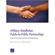 Military Installation Public-to-Public Partnerships Lessons from Past and Current Experiences