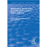 Modernising Social Policy