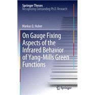 On Gauge Fixing Aspects of the Infrared Behavior of Yang-mills Green Functions