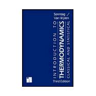 Introduction to Thermodynamics, Classical and Statistical, 3rd Edition