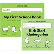 Handwriting Without Tears - Transition to Kindergarten (My First School Book + Kick Start Kindergarten) Product Code: TTK