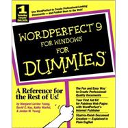 WordPerfect<sup>®</sup> 9 for Windows<sup>®</sup> For Dummies<sup>®</sup>
