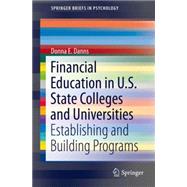 Financial Education in U.s. State Colleges and Universities