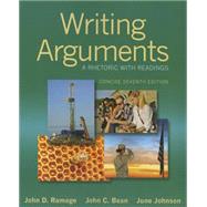 Writing Arguments A Rhetoric with Readings, Concise Edition