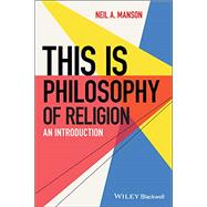 This is Philosophy of Religion An Introduction
