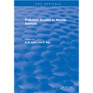 Pollutant Studies In Marine Animals