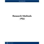 Research Methods–PSU