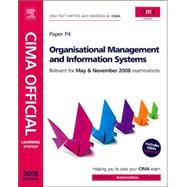 CIMA Official Learning System Organisational Management and Information Systems