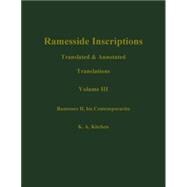 Ramesside Inscriptions, Ramesses II, His Contempories Translated and Annotated, Translations