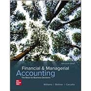 Financial & Managerial Accounting, Loose-Leaf with Connect