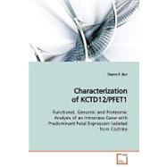 Characterization of Kctd12/Pfet1