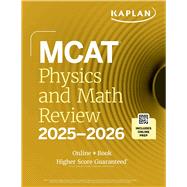 MCAT Physics and Math Review 2025-2026 Online + Book