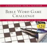 Bible Word Game Challenge Daymaker Desk Calendar: A Word Puzzle for Every Day of the Year