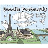 My Trip to Paris Doodle Postcards