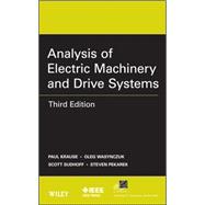 Analysis of Electric Machinery and Drive Systems
