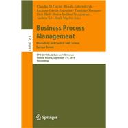 Business Process Management: Blockchain and Central and Eastern Europe Forum,9783030304294
