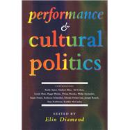 Performance and Cultural Politics