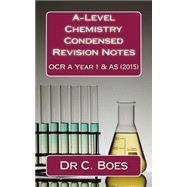 A-level Chemistry Condensed Revision Notes Ocr a Year 1 & As