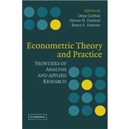 Econometric Theory and Practice: Frontiers of Analysis and Applied Research