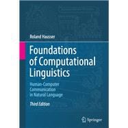 Foundations of Computational Linguistics