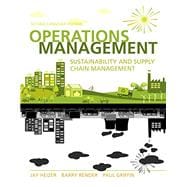 Operations Management: Sustainability and Supply Chain Management, Second Canadian Edition Plus NEW MyOMLab with Pearson eText -- Access Card Package (2nd Edition)