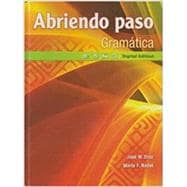 Abriendo paso Gramatica Student Edition with 1-year license to Digital Course