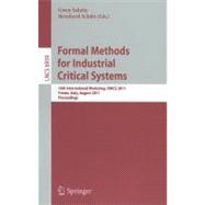 Formal Methods for Industrial Critical Systems