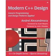 Modern C++ Design  Generic Programming and Design Patterns Applied