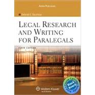 Legal Research Writing Paralegals 5e + Blackboard Access + Loislaw Prepaid Access Pass: With Blackboard Access