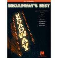 Broadway's Best for Big-Note Piano
