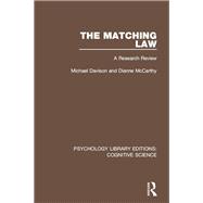 The Matching Law: A Research Review