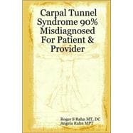 Carpal Tunnel Syndrome 90% Misdiagnosed: For Patient & Provider