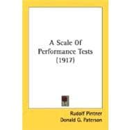 A Scale Of Performance Tests