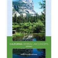 California Crim Law Cncpts09 2Pk Consultant, 1/E