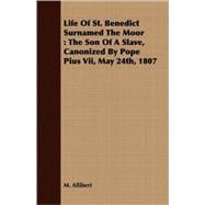 Life of St. Benedict Surnamed the Moor