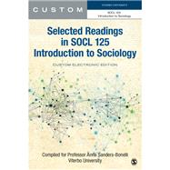 CUSTOM: Viterbo University: Selected Readings for SOCL 125 Introduction to Sociology Custom Electronic Edition