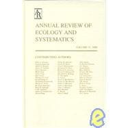 Annual Review of Ecology and Systematics