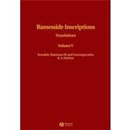 Ramesside Inscriptions, Setnakht, Ramesses III and Contemporaries Translations